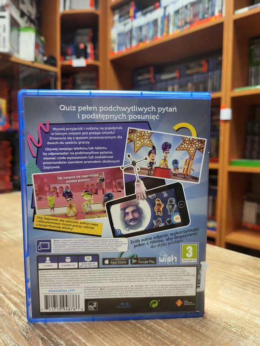 Wiedza to Potęga Sony PlayStation 4 PS4 PL PS5 SklepRetroWWA Jak BUZZ