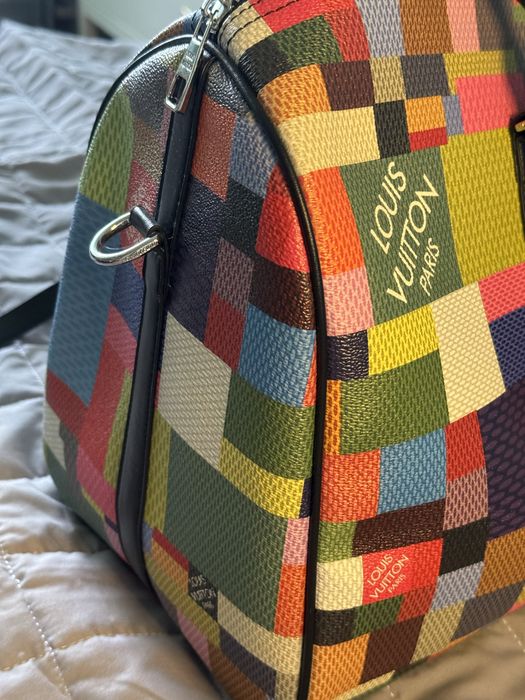 Bolsa UNISEXO (idêntica a LV damier 50 Bandoulière)