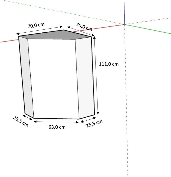 Cómoda de Quarto (contraplacado maritimo)