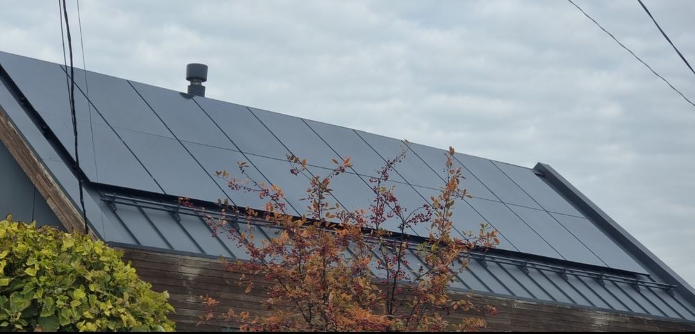 Монтаж солнечных панелей