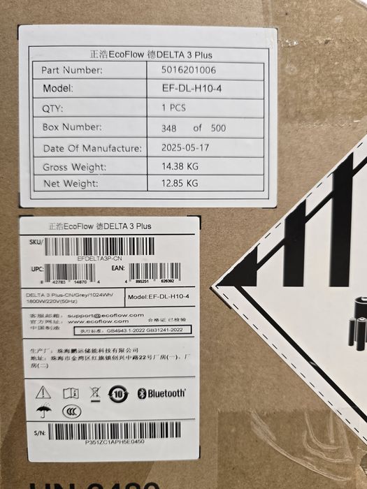 Ecoflow Delta 3 Plus (Європейські розетки)