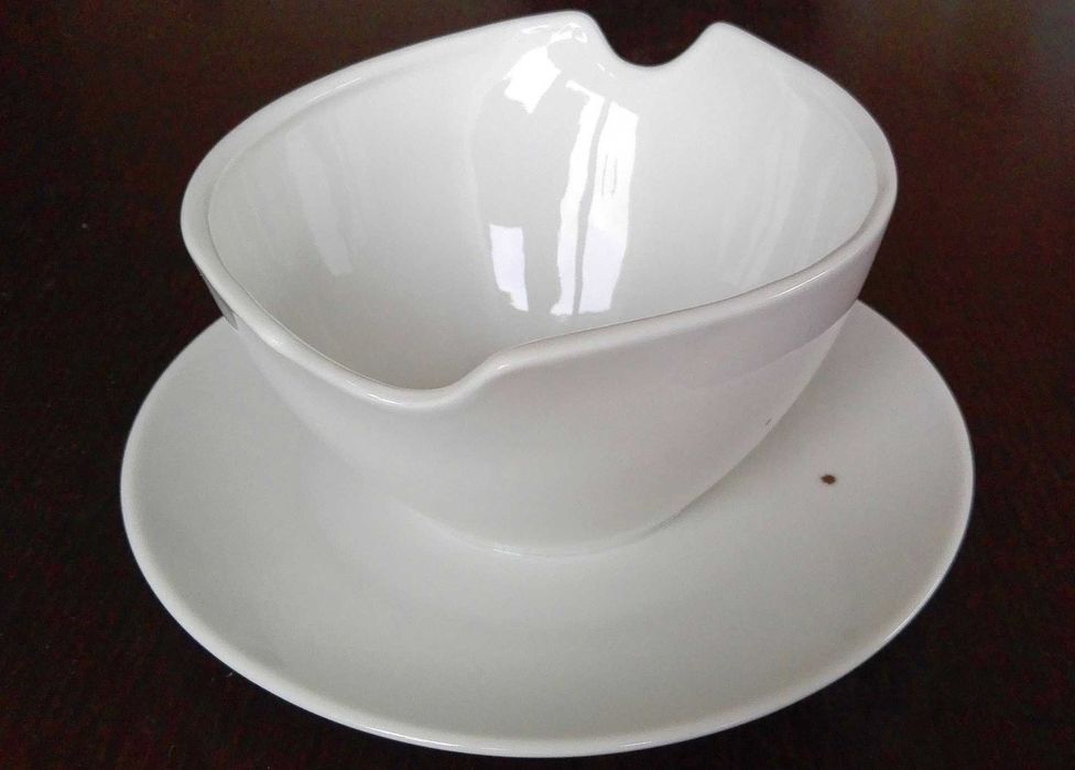 Stara sosjerka PRL porcelana Chodzież vintage