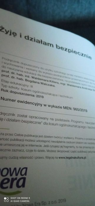 Żyję i działam bezpiecznie