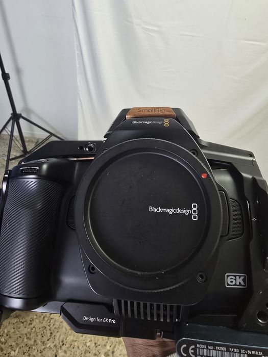 Blackmagic 6k pro + plus- venda ou troca