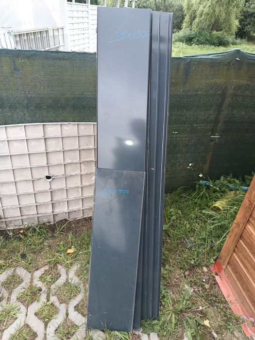 Parapet zewnętrzny antracyt