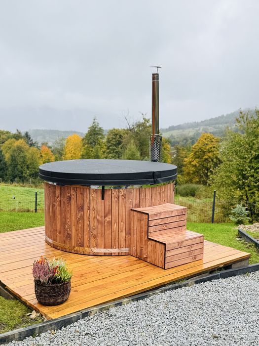 DOSTEPNY NA SWIETA Domek w gorach z balia na wyłączność