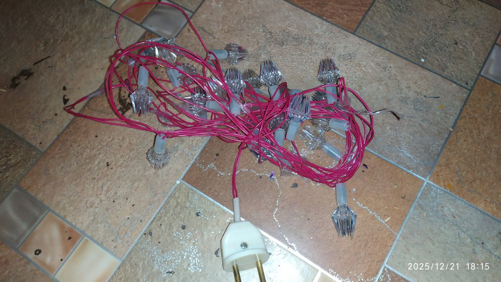 Ёлочная гирлянда Спектр - СССР