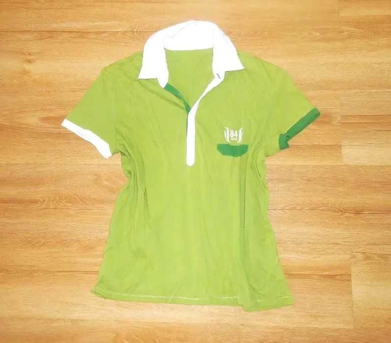 Super fajna sportowa bluzka z kołnierzem, ROZ. 42/44/46/48
