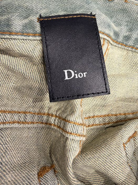 Dior 04SS Bleu Claire denim джинсы