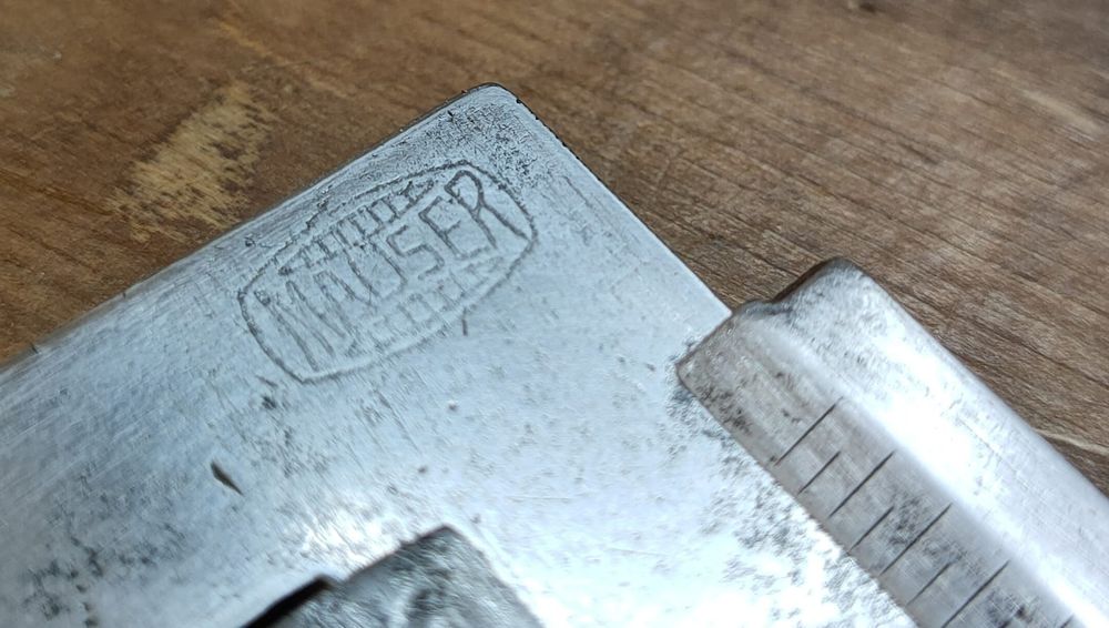 Oryginalna suwmiarka Mauser - klimat starego warsztatu