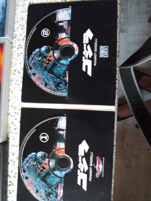 Godzilla, powrót godzilli król potworów dvd film vcd