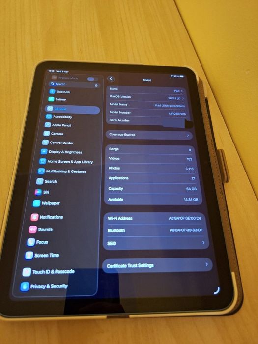 iPad 10 gen 64gb
