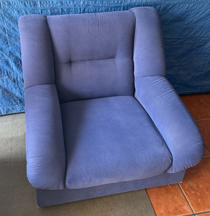 Poltronas / Sofás azuis