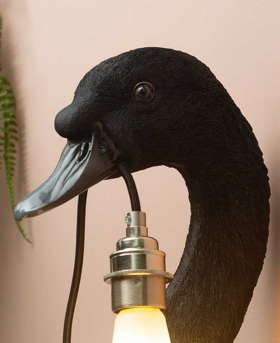 Настенная лампа лебедь, Германия, светильник, декор для дома, бра