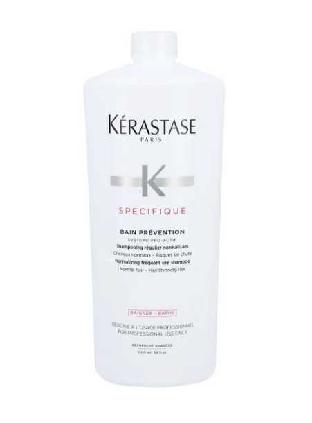 Kérastase Specifique Bain Prevention Szampon Kąpiel Normalizująca Do Włosów Wypadających I Cienkich 1000 ml