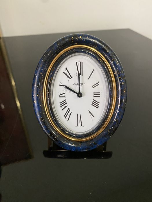 Relogi de viagem Cartier modelo 7509 Lapis Azul