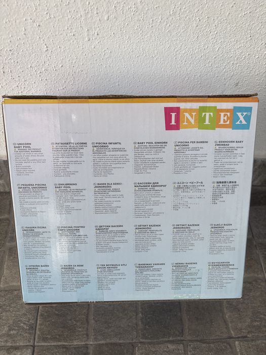 Piscina unicornio bebé Intex