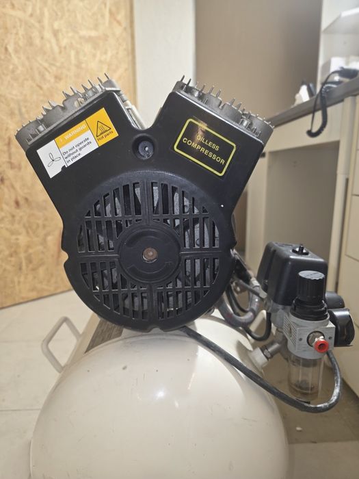 Compressor sem óleo.