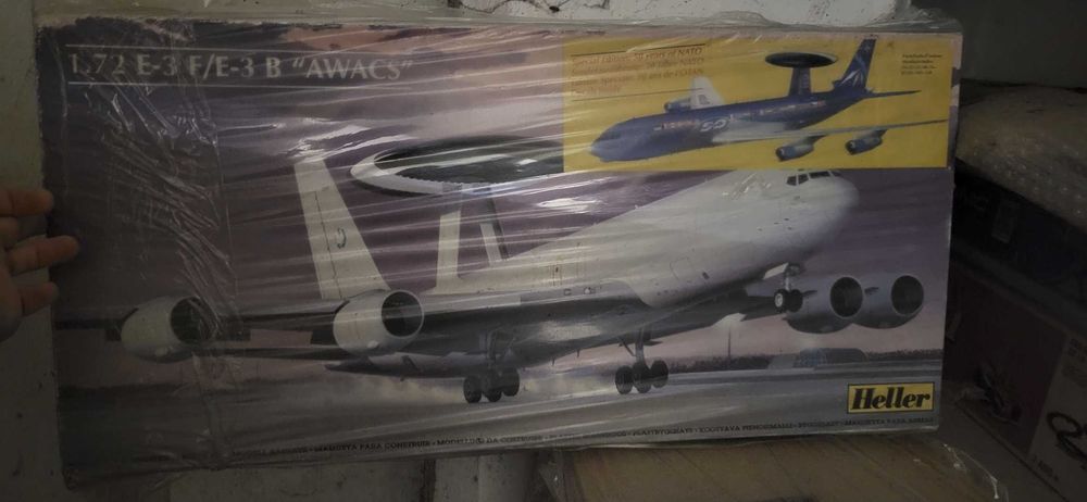E-3 AWACS modelo de avião para montar -