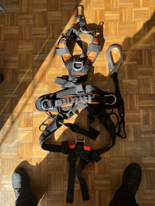 Uprząż przemysłowa pełna automatyczne klamry Kaya Safety P-455 YO