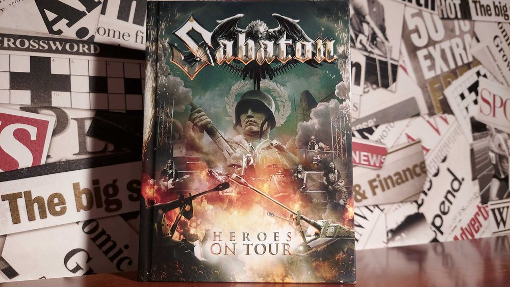 Sabaton - Heroes On Tour Live Koncert na CD + 2x DVD