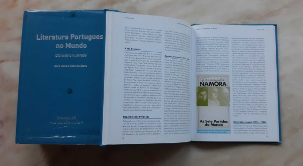Literatura Portuguesa no Mundo - Dicionário Ilustrado (8 volumes)