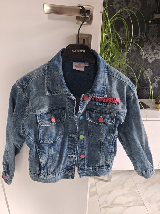 Kurtka jeans r.134