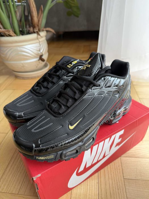 Nike Air Max Plus III – czarne z wężowym obszyciem – EU 44