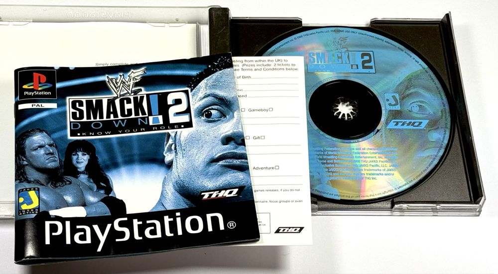 SmackDown Smack Down 2 Playstation 1 PS1 PSX