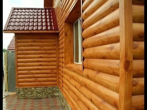 Монтаж утеплення фасаду блокхаус профнастил сайдинг