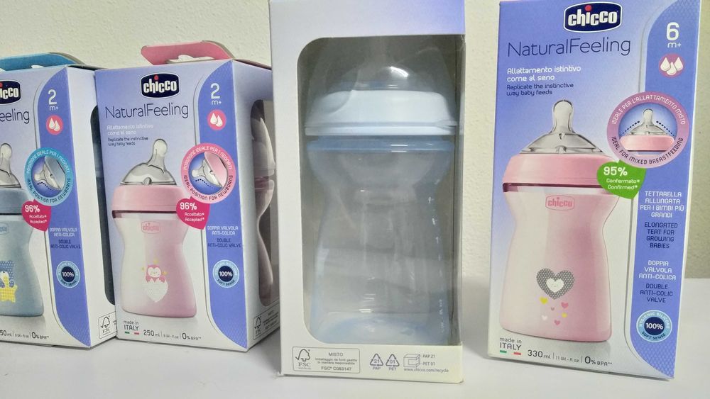 Biberões Natural Feeling Novos