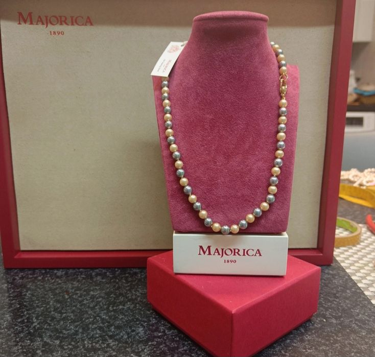 Colar de pérolas- Majorica
