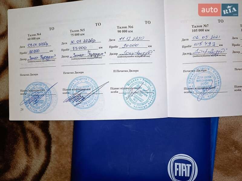 Фіат Тіпо 2018, 1.4 газ/бензин