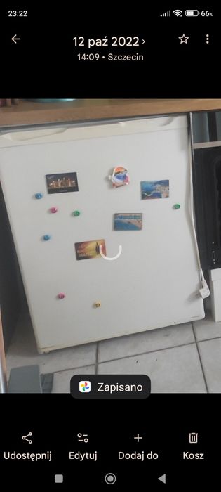 Oddam lodówkę mała Rezerwacja