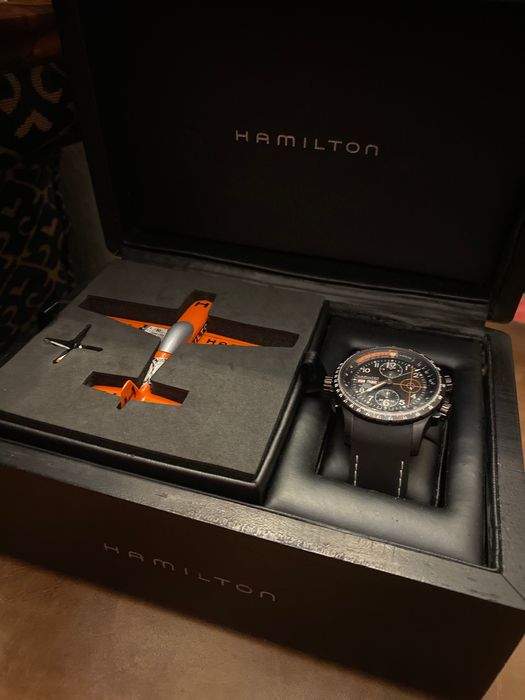 Relógio Hamilton Khaki X-Wind Automático edição Limitada n 1996 Novo