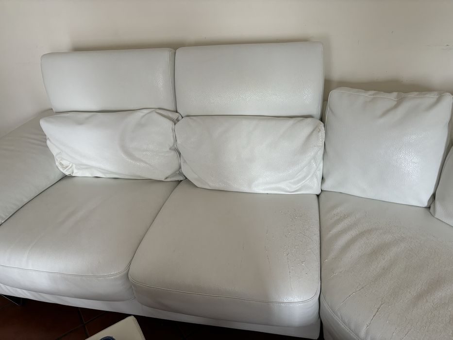 Vendo sofá usado com 6 anos a necessitar de ser estufado