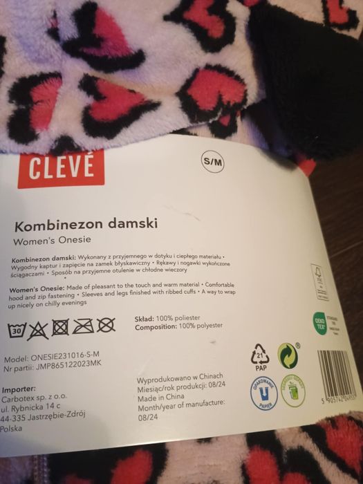 Nowy kombinezon damski S/M