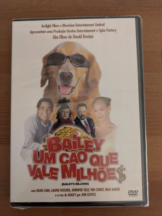 DVD NOVO e SELADO " Bailey Um cão que vale Milhões " 2005