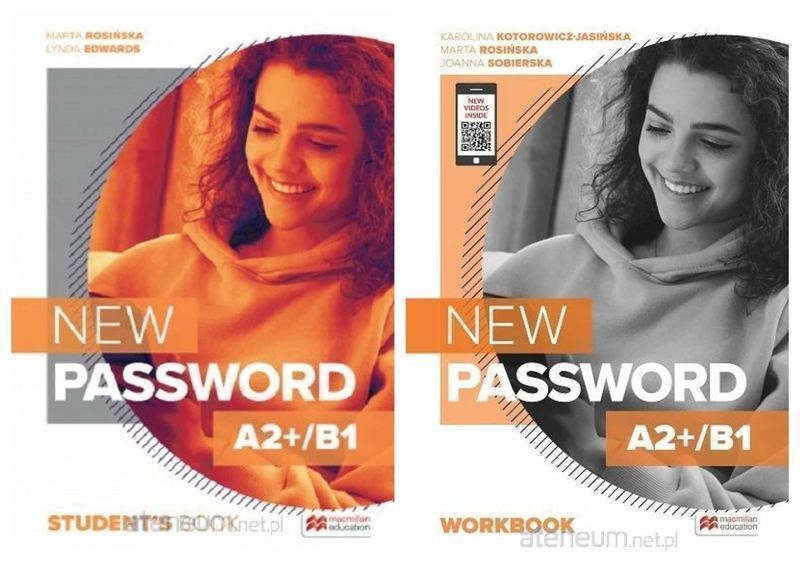(NOWA) New Password A2+/B1 PODRĘCZNIK + ĆWICZENIA Macmillan