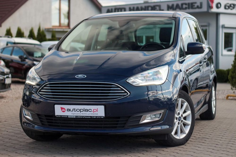 Ford Grand C-MAX Titanium, automat, serwisowany
