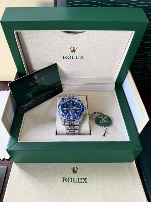 Rolex Submarino GMT-Master ll Mostrador Azul Jucilei