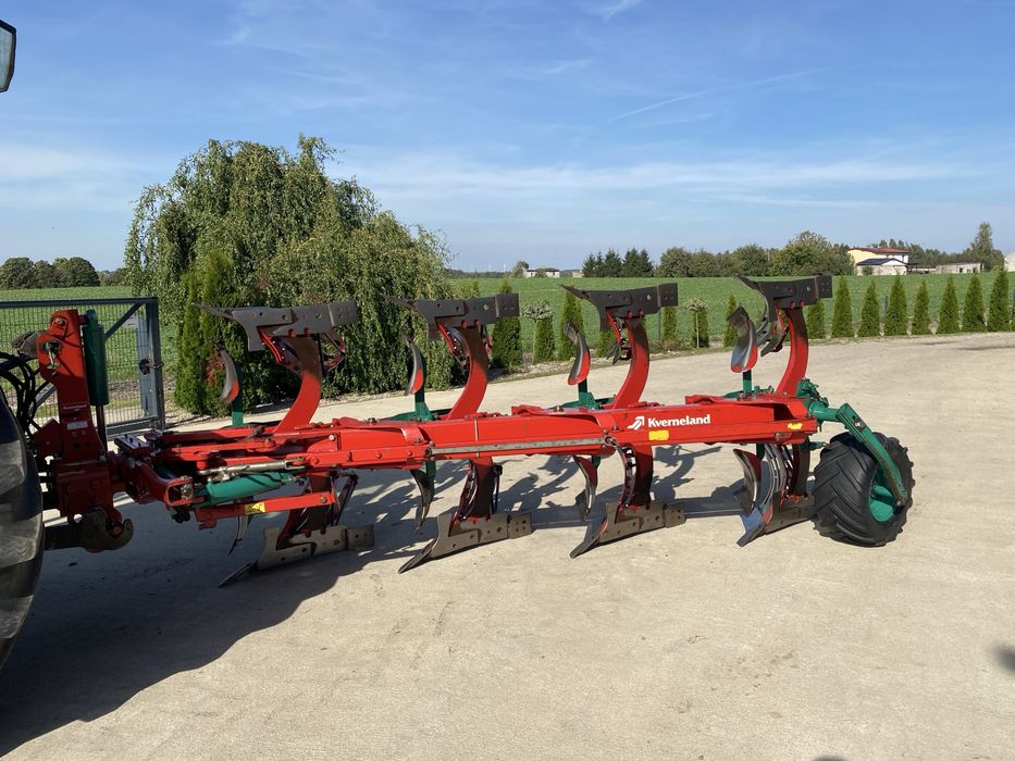 PŁUG KVERNELAND EG100-200 VARIO LINIOWANIE Ażur  super stan resor obrot 4rka kuhn gregoire