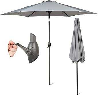 Nowy parasol / ogrodowy / ochronny / UV / 2,7m / korbowy / A2215!