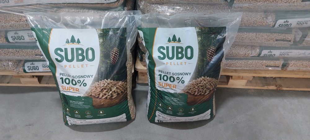 Pelet Pellet sosna 100% - 2000zł brutto za tonę.