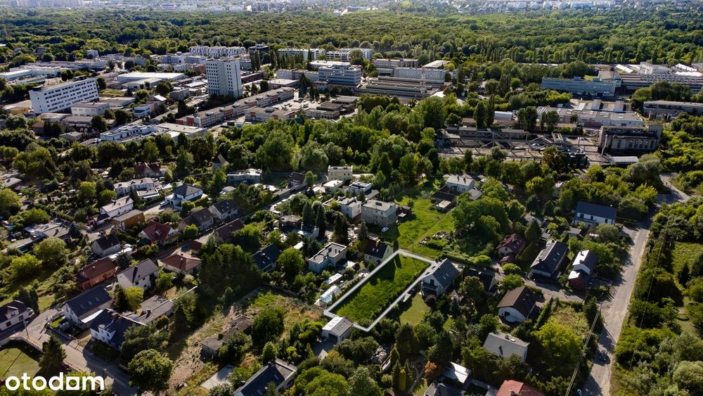 Działka 1019 m², Poznań-Rataje/Starołęka, cisza i spokój, brak prowizji - Widok 3