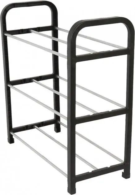 Полка подставка для обуви на 3 отдела