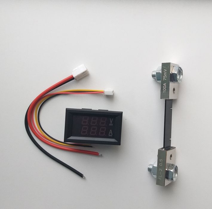 Шунт 100А FL-2 шунт вольтамперметра