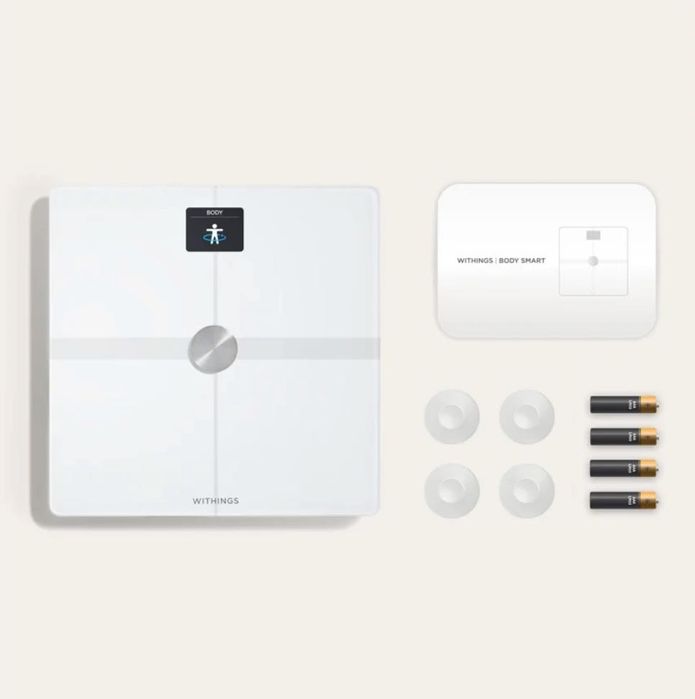 Withings Balança Body Smart Branco Nova - app iPhone / Android