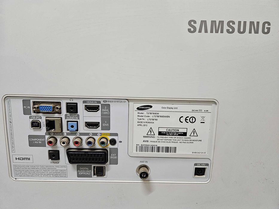 TV Samsung T27B750EW 27' FHD