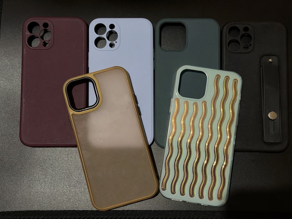 Набір чохлів на iPhone 12 Pro, 6 шт, одним лотом